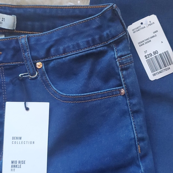 Forever 21 Mid Rise Ankle Fit  Size 27 - Picture 7 of 12